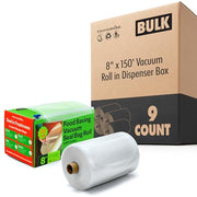 Stock Your Home 8 x 150 Pack of 3 / Clear / 9 Food Storage Bags