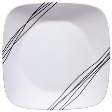 Simple Sketch Dinner Plate by Corelle – Medium, Glass, White, Model 1088184