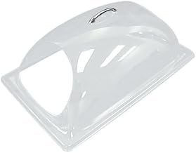 Cal-Mil 323-12 Classic Dome Cover, 12" Width x 20" Depth x 7.5" Height, Clear