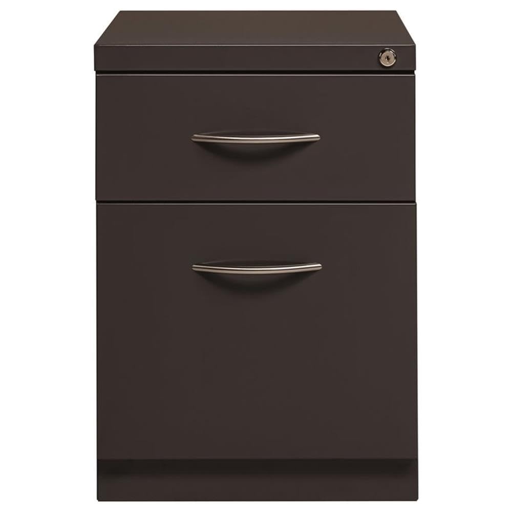 Hirsh Industries Charcoal / Modern / 21.75" H X 15.00" W X 19.88" D Mobile File Cabinets