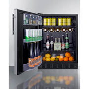Summit Appliance Left-Hand Door / 24" / Silver Categories