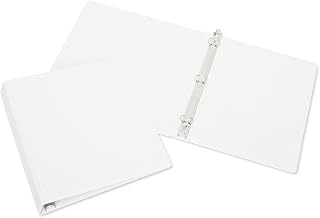AbilityOne 7510015107492 - Round Ring Binder - 1" Capacity - White