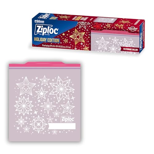 Ziploc 10.56x10.75 Inch (Pack of 228) / NO-VALUE / 1.0 gallons Food Storage Bags