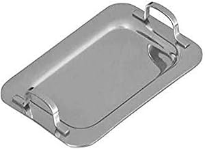 DDSH-101S - Mini Serving Platter with Handle, Stainless Steel - 6-5/8"
