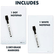 Quartet Dot / Desktop Notepad (2pk) / 9" x 6" Dry Erase Boards