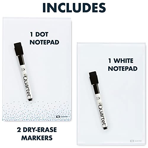 Quartet Dot / Desktop Notepad (2pk) / 9" x 6" Dry Erase Boards