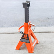 Black Bull 3 Ton / Orange & Black / 1 Jack Stands