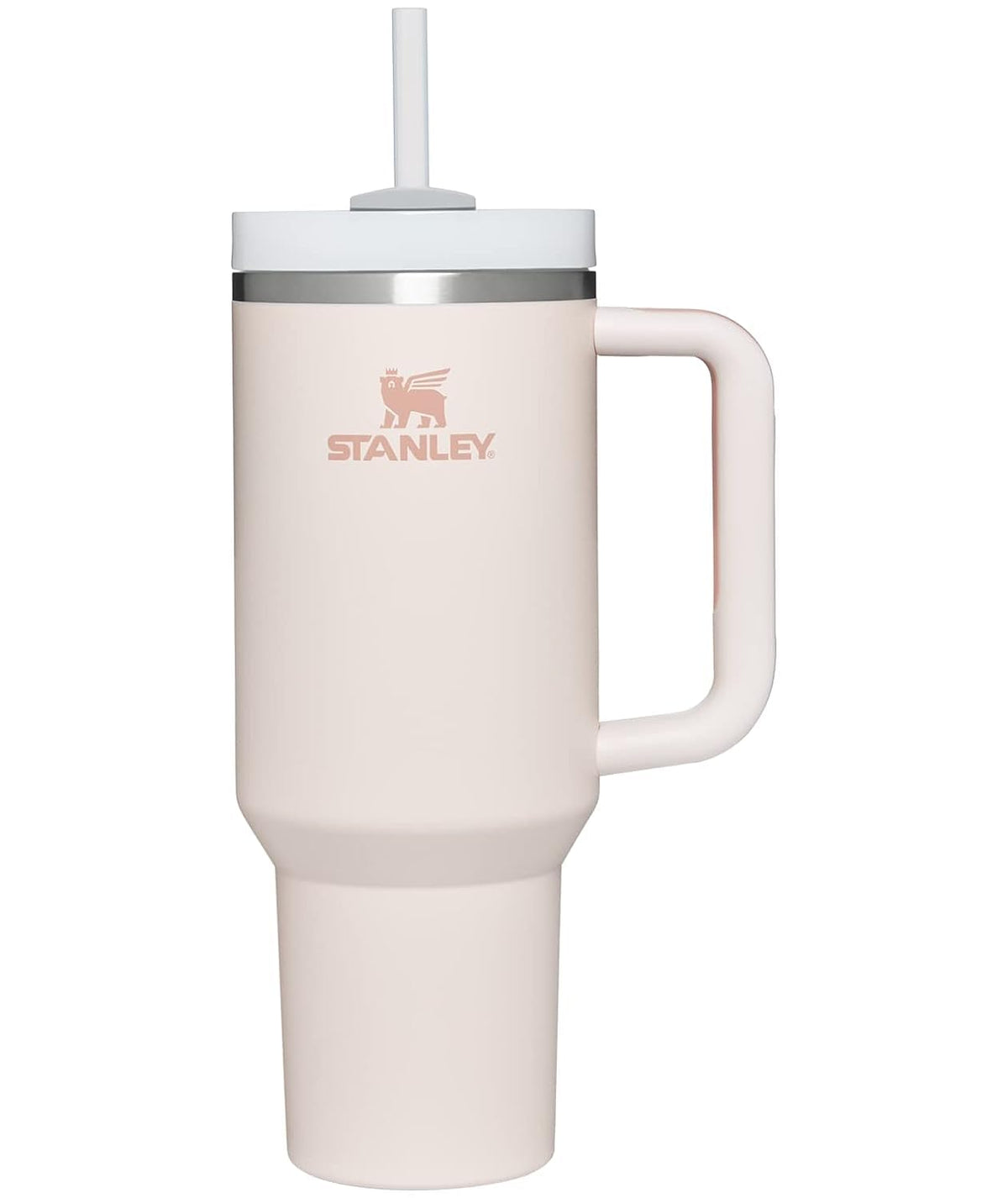 Quencher H2.0 FlowState Tumbler 40oz (Rose Quartz) by STANLEY – 40 Ounces, Stainless Steel, Rose Quartz, Model 1-52