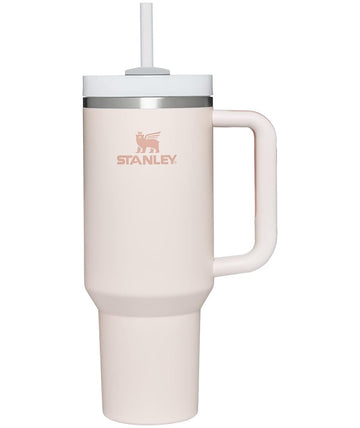 Quencher H2.0 FlowState Tumbler 40oz (Rose Quartz) by STANLEY – 40 Ounces, Stainless Steel, Rose Quartz, Model 1-52