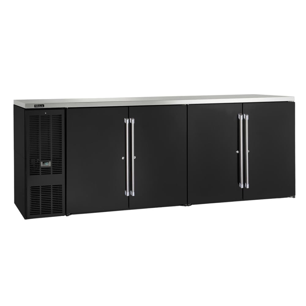 92" W Narrow Door 4 Section Back Bar Cabinet by Perlick – 27.8 cubic_feet, Model BBSN92