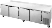 Beverage-Air 119" Stainless Steel Worktop Refrigerator