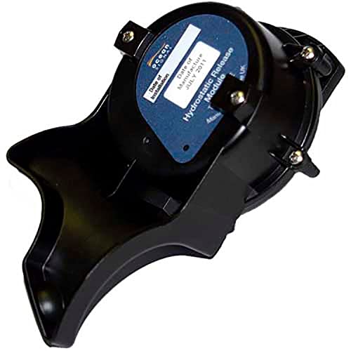 Hydrostatic Release Unit EPIRB, Black, 1 Pack by Ocean Signal – 18"L x 4"W x 6"H, Plastic, Black, Model OS00608H