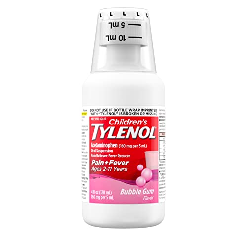 Tylenol Bubblegum / 4 Ounce / 2 Cold & Flu Relief