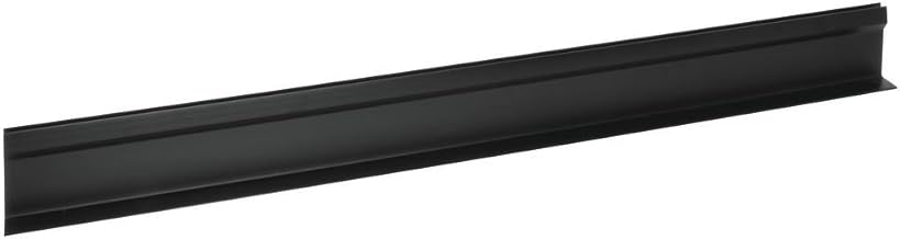 Divider Black T Shape for Parsley Runner with Aluminum Support Plastic - 27" L x 2 1/2 H