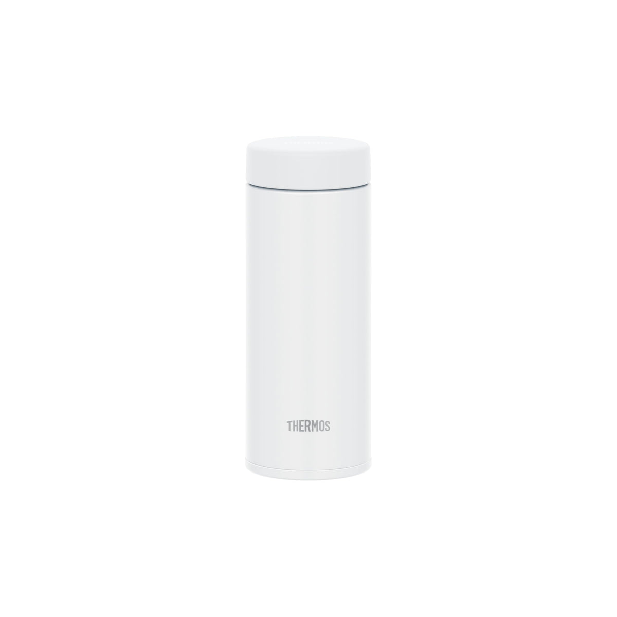 WH Vacuum-Insulated Travel Mug by THERMOS – 11.8 Ounces, 350.0 milliliters, Stainless Steel Plastic Silicone Polyester, White, Model JON-352