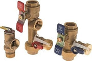 Noritz Tankless Water Heater Isolator Valve Kit (threaded), 3/4 In., Lead Free