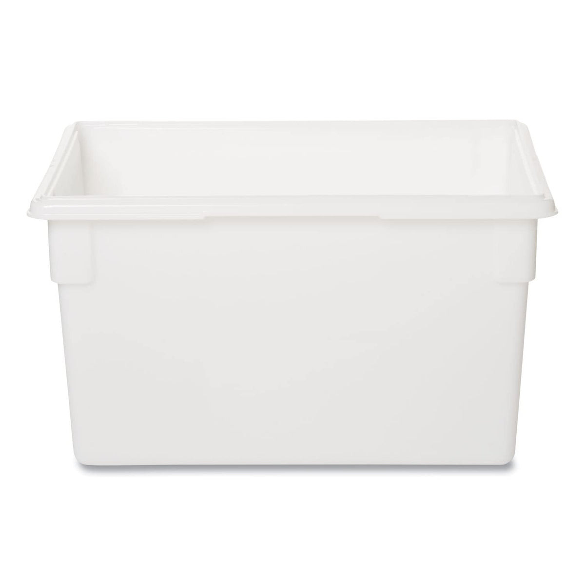 Food Storage Box/Tote for Restaurant/Kitchen/Cafeteria by Rubbermaid Commercial Products – 21.5 Gal, 81.0 liters, Plastic, White, Model FG350100WHT