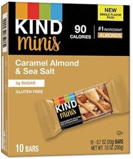 KIND Minis Caramel Almond Sea Salt (Pack of 6)6