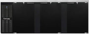BBC90S Three Section Refrigerated Back Bar Cooler, 90" W x 34-3/4"H, Shallow Depth