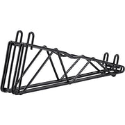 18" Double Arm Shelf Bracket Black Epoxy by Nexel – Steel, Black, Model DAB18B
