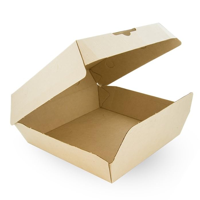 DURO EcoCraft EcoFlute ToGo! Insulated Container 8x8x3.31 (NFN-E883RQVF)
