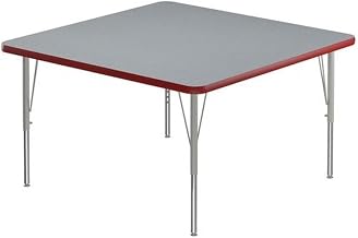 Correll Laminate Activity Tables with Gray Granite Finish A4242TF-SQ-15-14-35