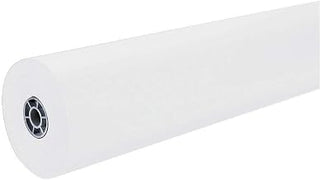 Pacon ArtKraft Duo-Finish Paper Roll, 36" x 1,000' (White, 1 Roll)