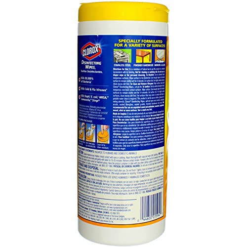 Clorox 35 Count (Pack of 6) / 6 Disinfectant Wipes