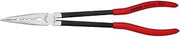 KNIPEX 28 81 280 Long Reach Needle Nose Pliers with transverse profiles angled 45°