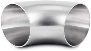 YYWJ Vibrant 3in OD T304 SS 90 Deg Mandrel Bend (3in Centerline Radius)