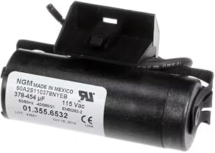 Fits SandenVendo 60A2S110378NYEB Capacitor 115 Volt 50/60HZ 378-454uF