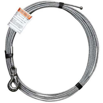 OZ Lifting 1/4" Galvanized Cable Assembly for-COMPOZITE Davit Crane by OZ Lifting Products – Model OZGAL.25-55B