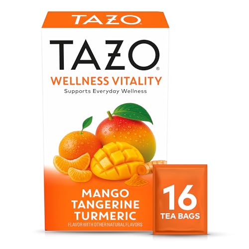 TAZO Mango Tangerine Turmeric / 16 Count / 16 Herbal