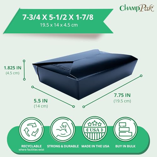 SOUTHERN CHAMPION TRAY Black / 7-3/4" x 5-1/2" x 1-7/8" / 1 Boxes