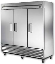 True TS-Series 3-Solid Full Door 72 Cu Ft Reach-In Refrigerator
