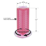 Azar Displays Pink / Pegboard only / 1 Panels & Units