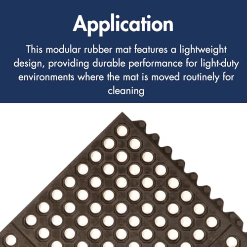 Notrax Black / Stock Size / 1 Floor Mats & Matting