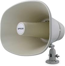 Speco Technologies Horn,Weatherproof,11 x 8 in,30W SPC30RT - 1 Each