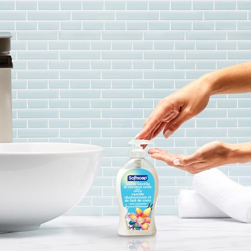 Softsoap Vanilla & Coconut Milk / 11.25 Fl Oz (Pack of 12) / Blanco Hand Wash