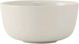 Tuxton China AMU-041 Soup Bowl, 9-1/2 oz., 4-3/8" Diameter, Round, Footed, Microwave and Dishwasher Safe, Oven Proof, Fully Vitrified, Ceramic, AlumaTux, Specially, Pearl White, Pack of 36