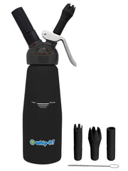 1/2L Inspire Dispenser by Whip-It! – 1/2 L, Black, Model DC-Insp-H05R