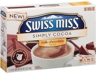 Swiss Miss Simply Cocoa, Two Flavors, (Choose Below) (Pack of 4) (Simply Cocoa Dark Chocolate)