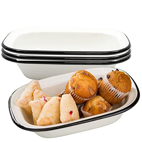 Tablecraft 4 / 7.75" L x 5.75" W x 1.75" H / Serving Pan 7.75 by 5.75, 1.75 Deep Roasting Pans