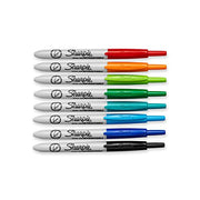 Sharpie 1 Count (Pack of 8) / 8 Count Assorted / 8-Assorted Permanent Markers