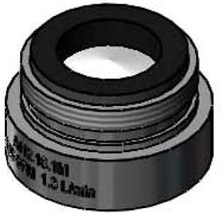 T&S Brass B-0199-08-N035 Vandal Resistant 0.35 GPM Non Aerated Spray Device, 13/16-24 UN Female