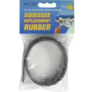 Rubber Refills 12 " Bag by Ettore – 12", Rubber, Black, Pack of 10, Model 20012