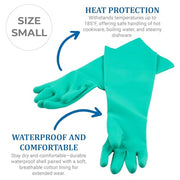 San Jamar Small / Greem / Gloves Gloves