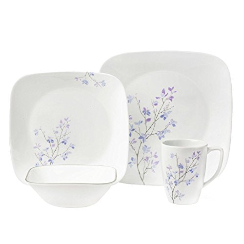 Corelle Jacaranda / 16-Piece / 1 Dinnerware Sets