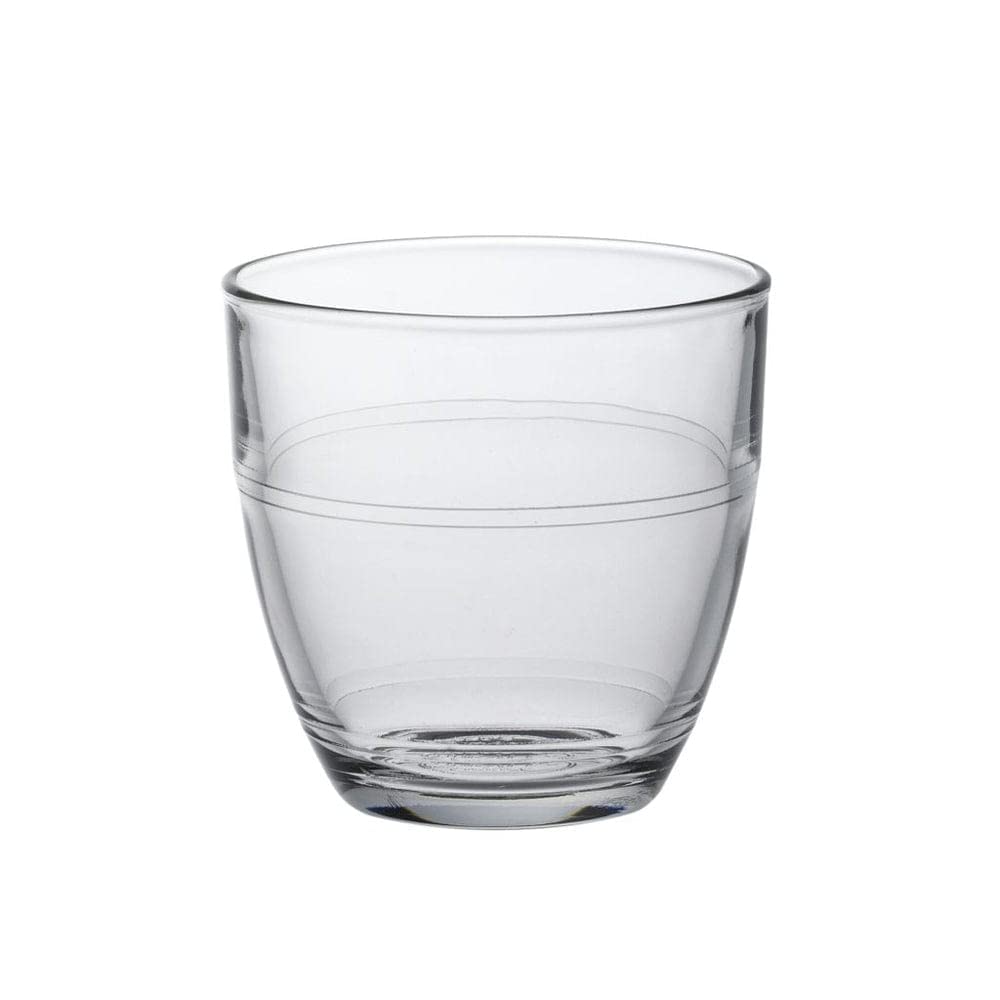 Le Gigogne Stackable Glass Tumblers - Set of by Duralex – 160 milliliters, Tempered Glass, Clear, Pack of 6, Model DKS-88011