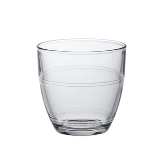 Le Gigogne Stackable Glass Tumblers - Set of by Duralex – 160 milliliters, Tempered Glass, Clear, Pack of 6, Model DKS-88011